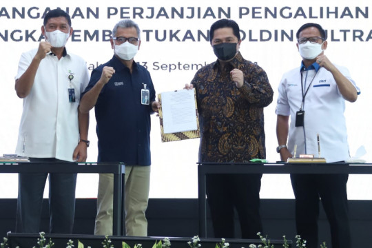 BRI Resmi Menjadi Induk Holding BUMN Ultra Mikro