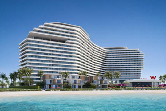 Pulau Al Marjan akan hadirkan hotel kedua milik Marriott International di pantainya: W Al Marjan Island