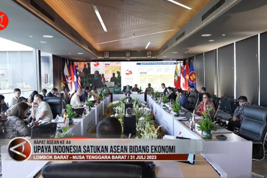 Upaya Indonesia Satukan ASEAN Bidang Ekonomi