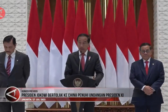 Presiden Jokowi Bertolak ke China Penuhi Undangan Presiden Xi