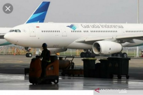 Gagal Bayar, Saham Garuda Indonesia di Suspensi