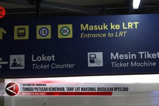 Tunggu Putusan Kemenhub Tarif LRT Maksimal Diusulkan Rp 25.000