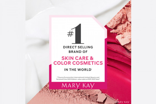 Mary Kay Inc. Crowned #1 Direct Selling Brand of Skin Care and Color Cosmetics in the World