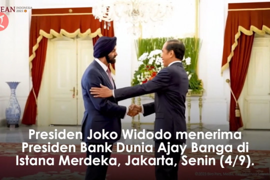 Jokowi Terima Pimpinan Bank Dunia, IMF dan WEF Jelang KTT Asean