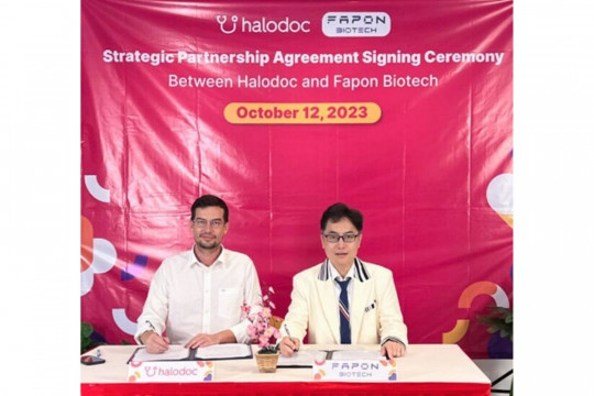 Fapon dan Halodoc Jalin Kemitraan Strategis guna Mendorong Perkembangan Industri "In-Vitro Diagnostics" di Indonesia