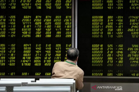 Saham Asia di tengah prospek suram, Wall Street berjangka tergelincir