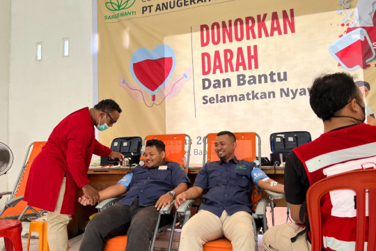 Gandeng PMI, Saraswanti Gelar Aksi Donor Darah di Tiga Kota